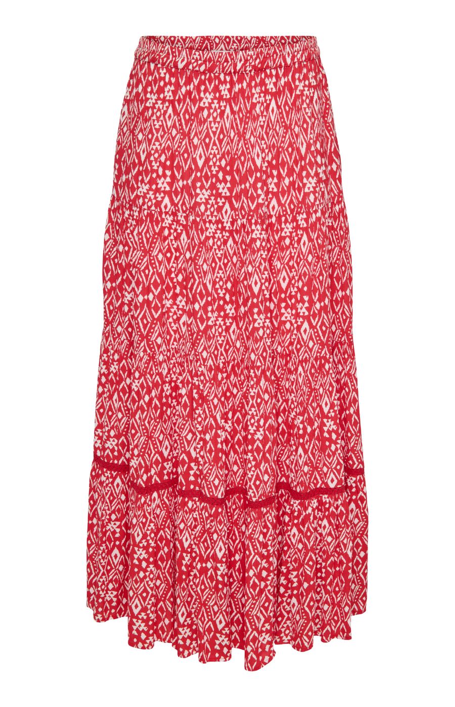Only Carmakoma Viwi Skirt in Red 