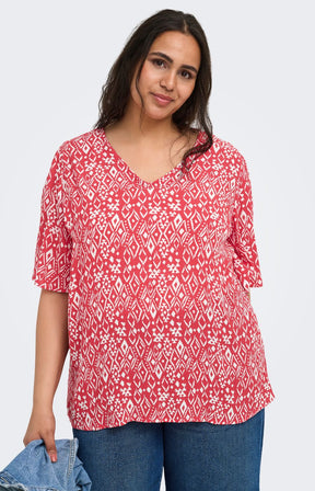 Only Carmakoma Viwi Top in Red 