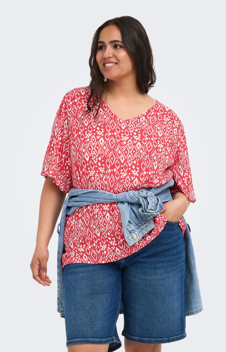 Only Carmakoma Viwi Top in Red 