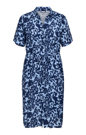 Only Carmakoma Yasmin Dress in Blue 