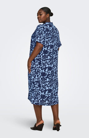 Only Carmakoma Yasmin Dress in Blue