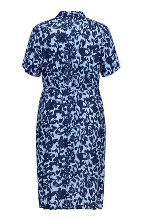 Only Carmakoma Yasmin Dress in Blue 