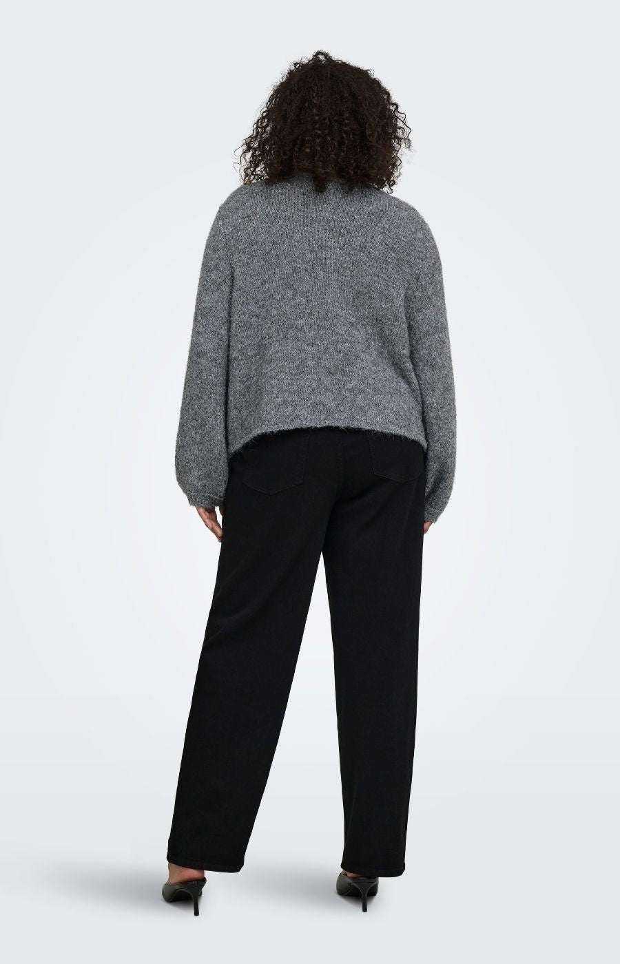 Only Carmakoma Zaggie Cardigan in Grey 