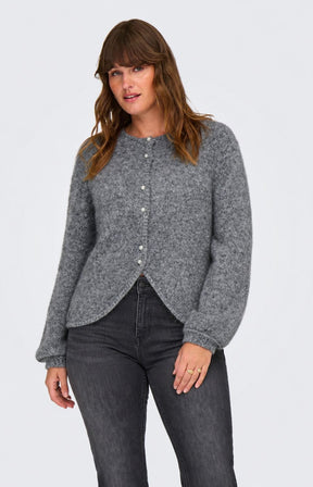 Only Carmakoma Zaggie Cardigan in Grey 