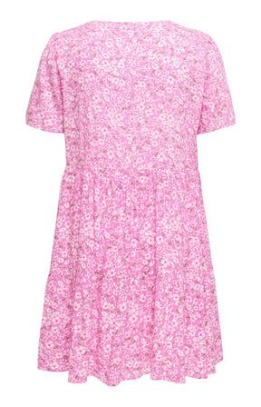 Only Carmakoma Zally Dress in Pink 