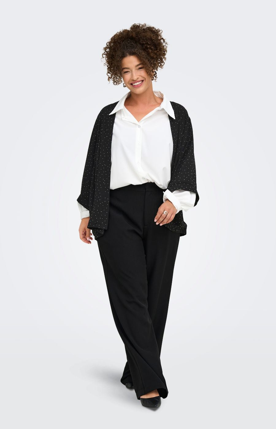 Only Carmakoma Zeke Cardigan in Black