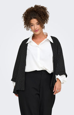 Only Carmakoma Zeke Cardigan in Black