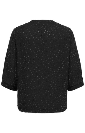 Only Carmakoma Zeke Cardigan in Black 