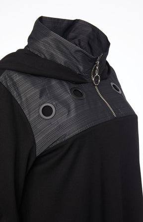 Ora Black and Grey Dress