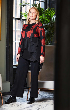 Ora Black and Red Jacket