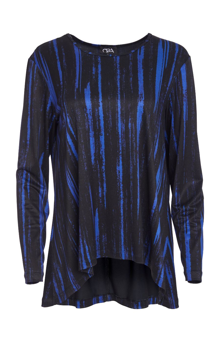 Ora Blue Strike Top