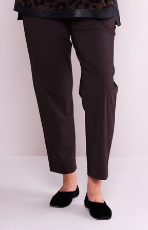 Ora Brown Travel Trousers 