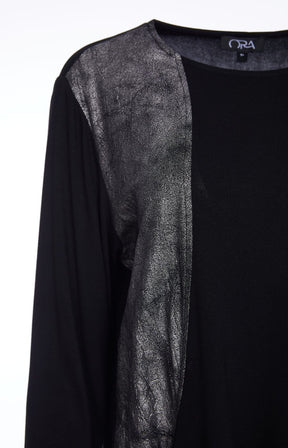 Ora Contrast Panels Pocket Top