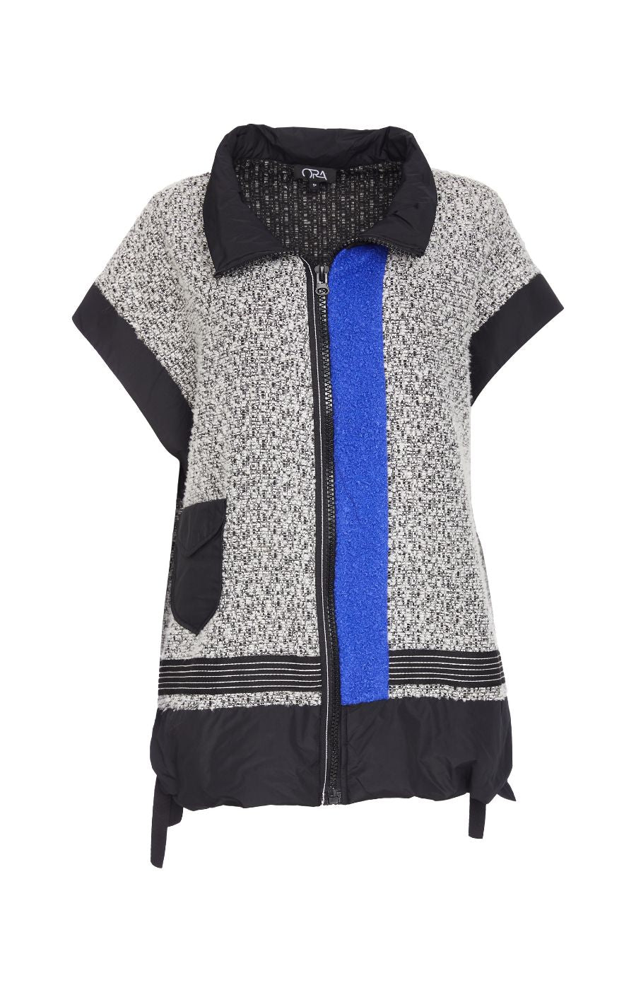 Ora Grey Waistcoat with Pocket
