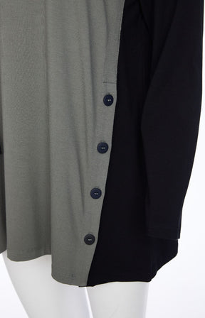 Ora Khaki Button Tunic