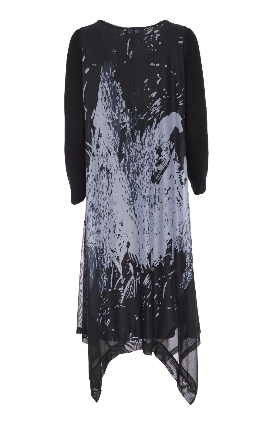 Ora Mesh Dress in Grey