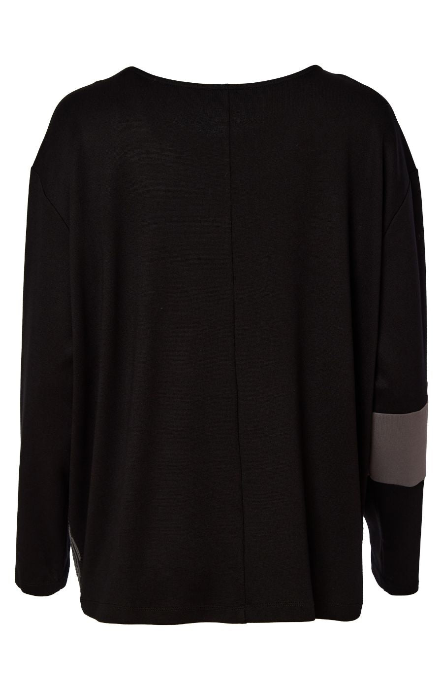 Ora Pocket Top in Black 