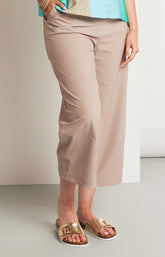 Ora Straight Leg Trousers in Beige