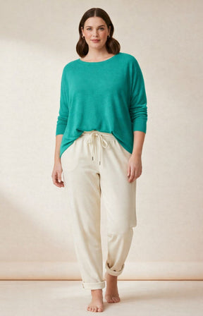 Orla Knit Top in Mint 