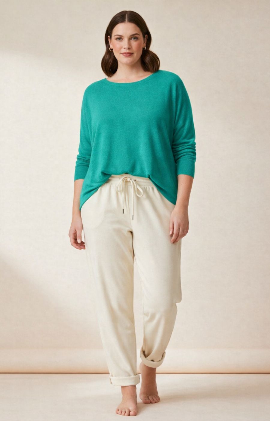 Orla Knit Top in Mint 