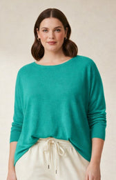 Orla Knit Top in Mint 