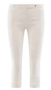 Robell Crop Trousers | Cream