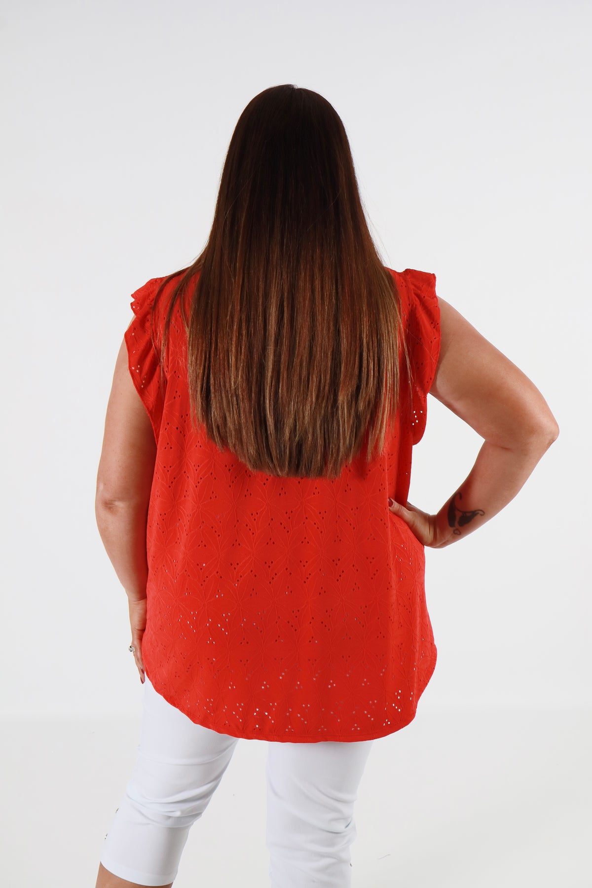 Penelope Blouse in Red