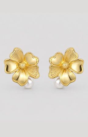 Penelope Earrings in Gold 