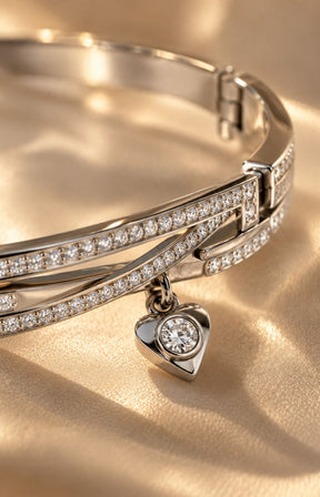 Penny Bracelet in Silver 