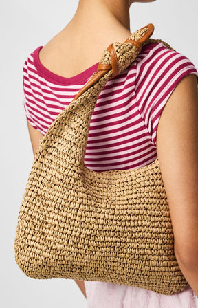 Pieces Kanala Bag in Tan 