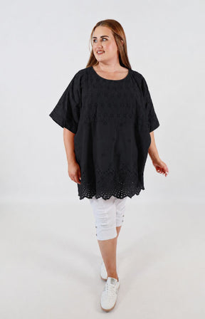 Pippa Blouse in Black 