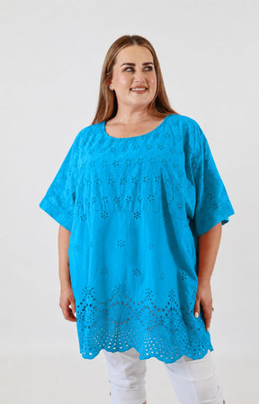 Pippa Blouse in Blue 