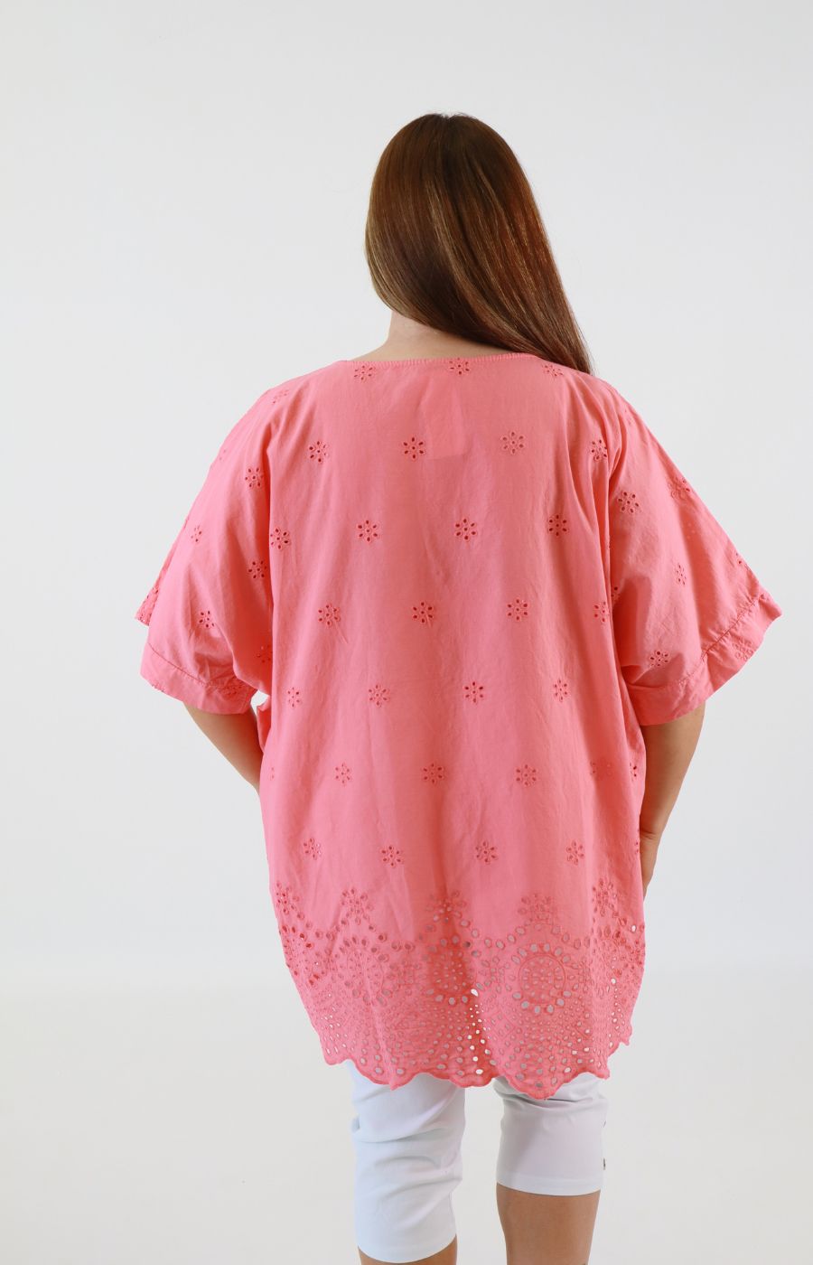 Pippa Blouse in Coral 