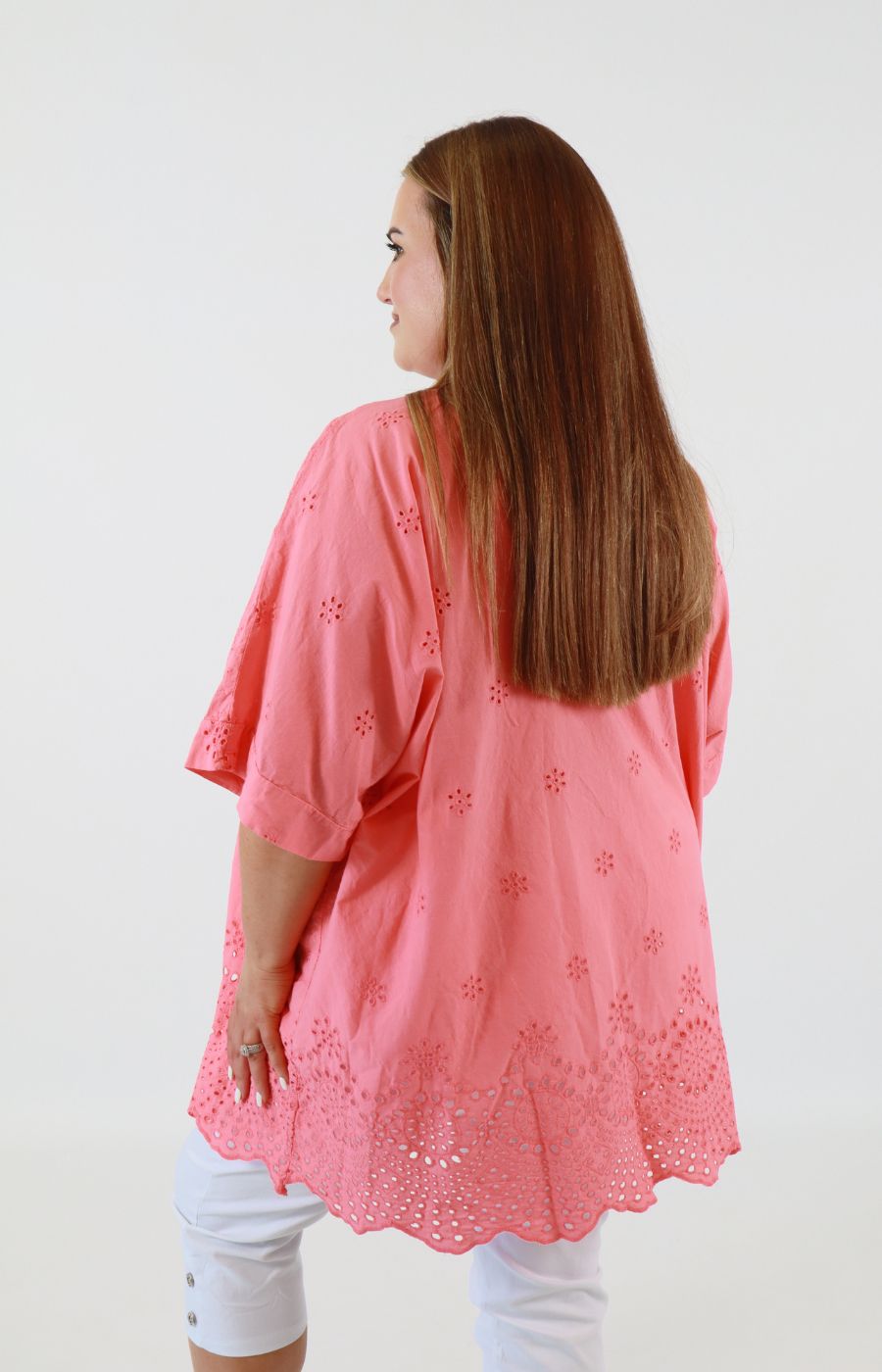 Pippa Blouse in Coral 