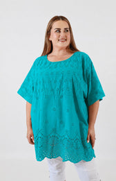 Pippa Blouse in Teal 
