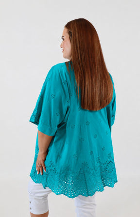 Pippa Blouse in Teal 