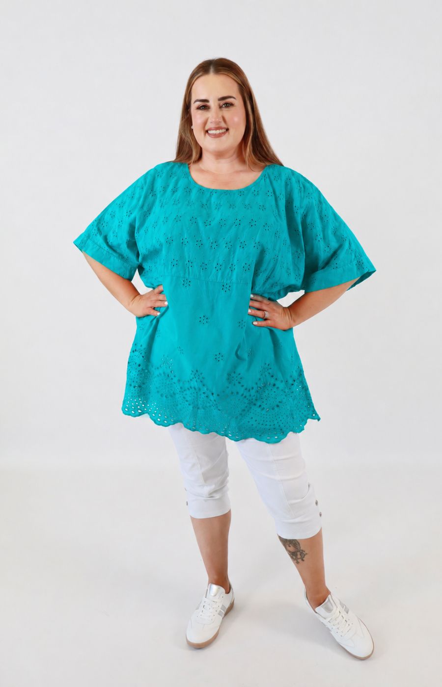 Pippa Blouse in Teal 