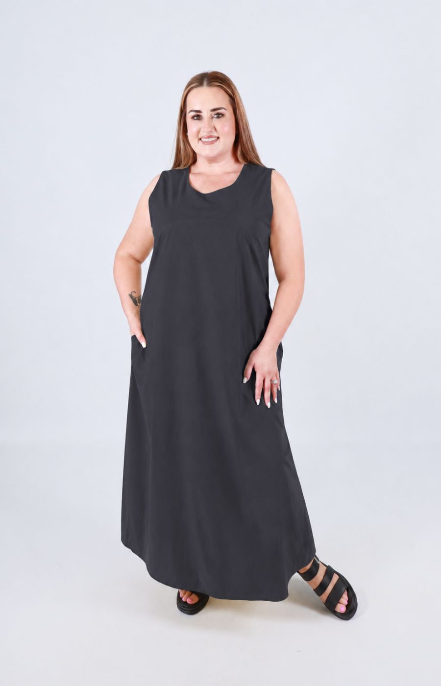 Polly Dress in Black 
