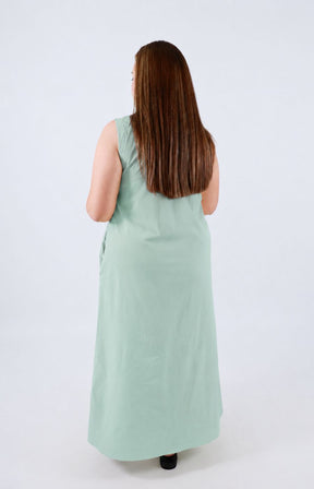 Polly Dress in Mint 