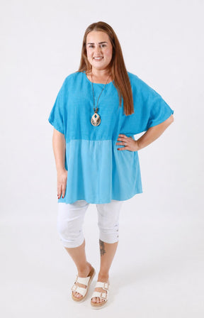 Poppy Blouse in Blue 