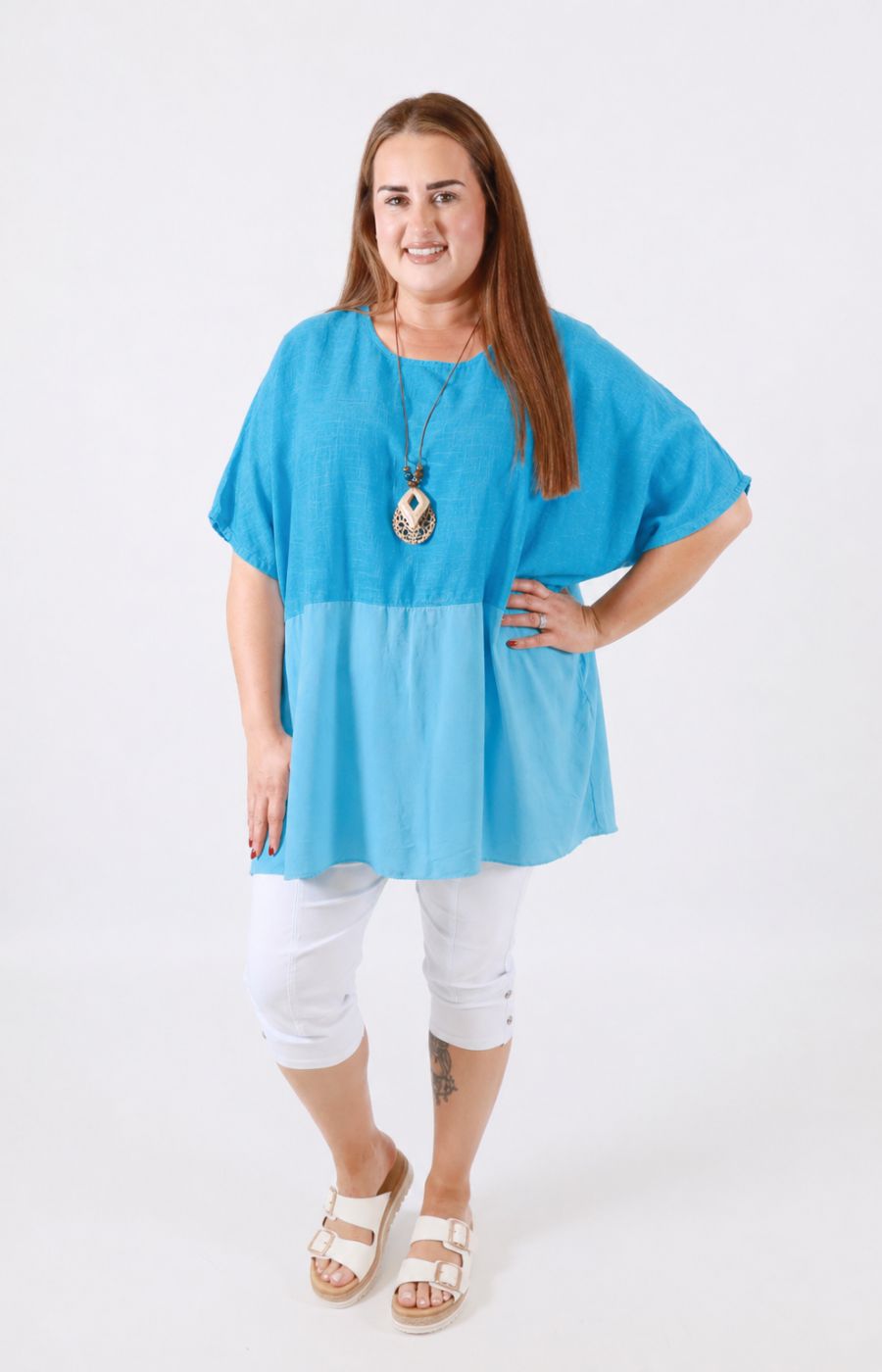 Poppy Blouse in Blue 