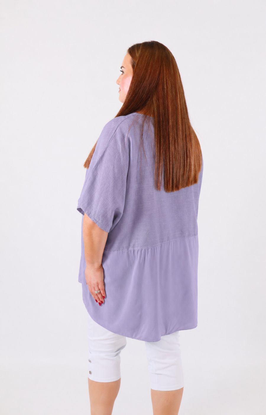Poppy Blouse in Lilac 