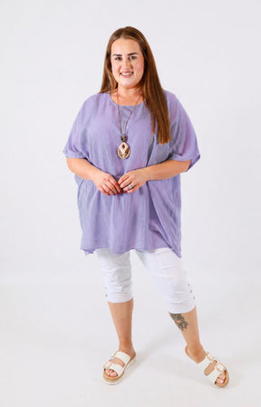 Poppy Blouse in Lilac 