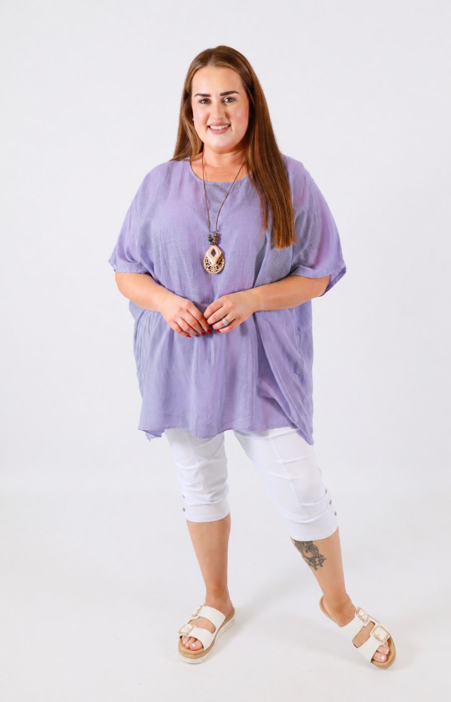 Poppy Blouse in Lilac 