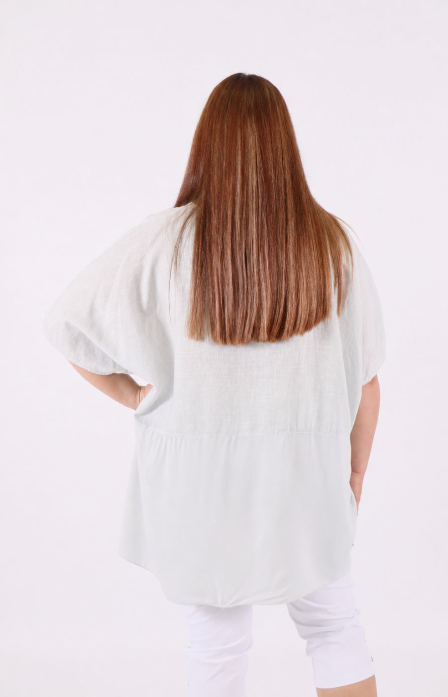 Poppy Blouse in White 
