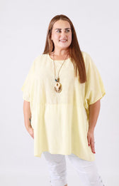 Poppy Blouse in Yellow 