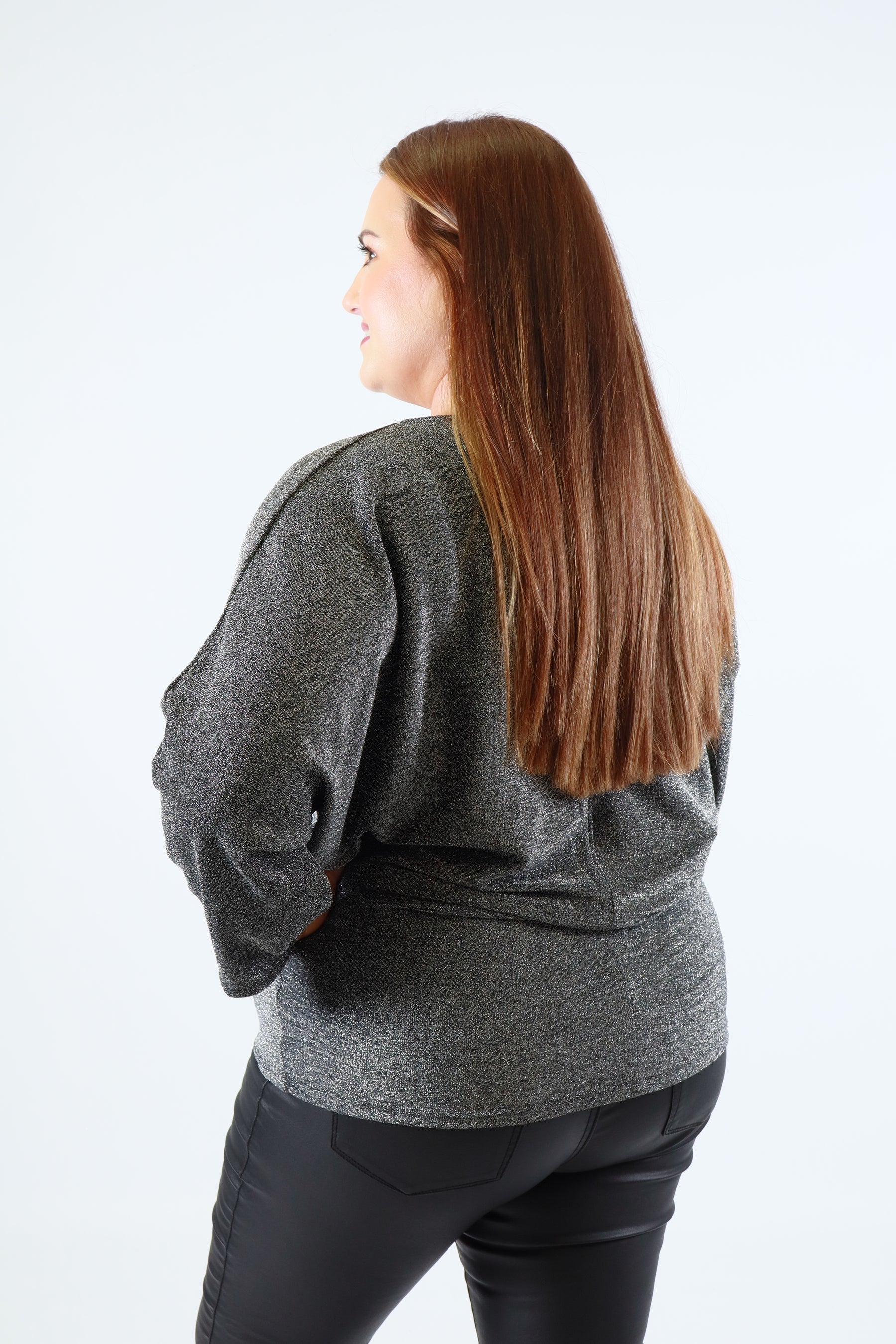 Remi Blouse in Silver