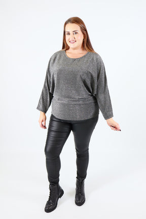 Remi Blouse in Silver