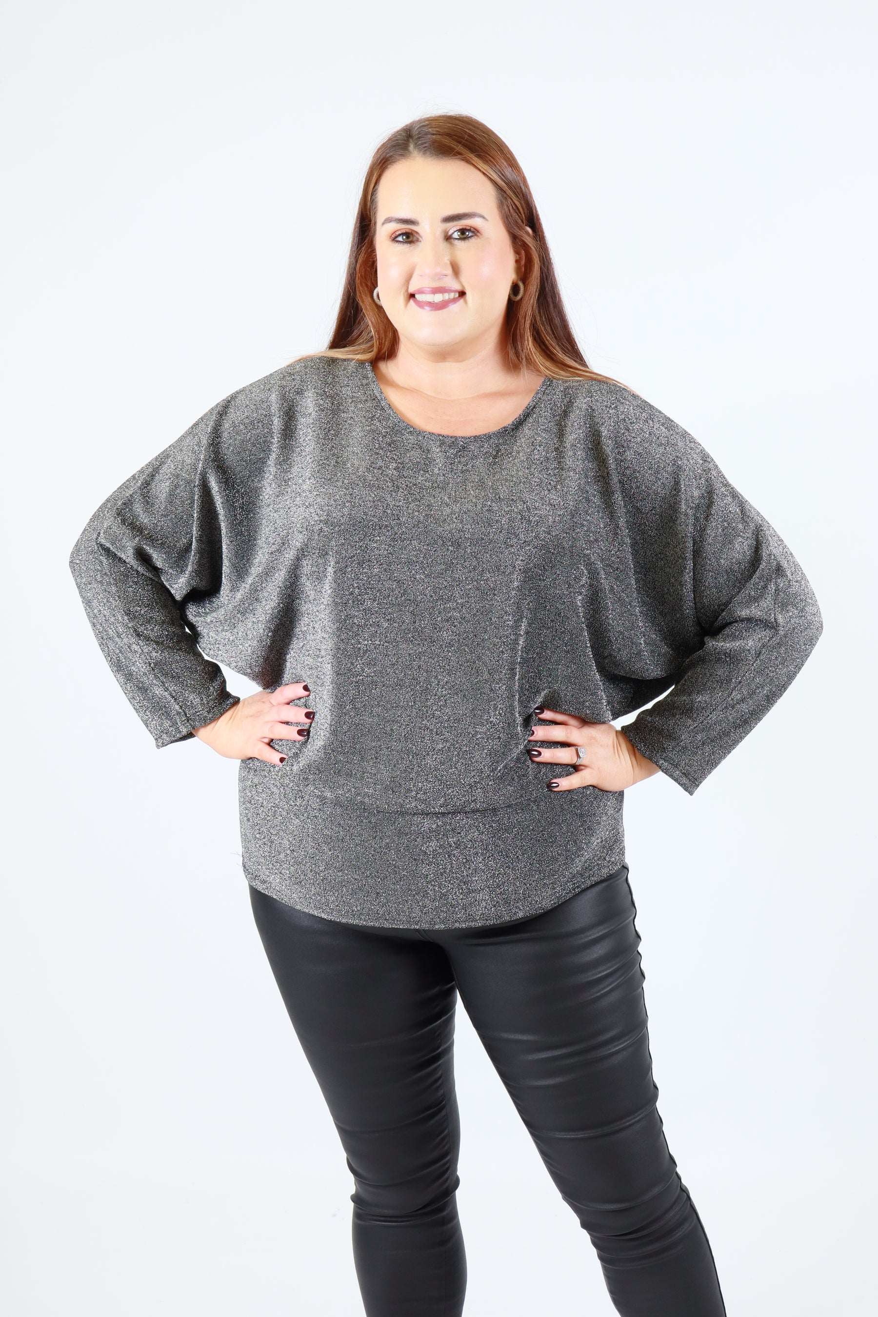 Remi Blouse in Silver