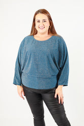 Remi Blouse in Teal
